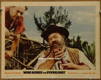 2482 WIND ACROSS THE EVERGLADES lobby card '58 Ives with snake!