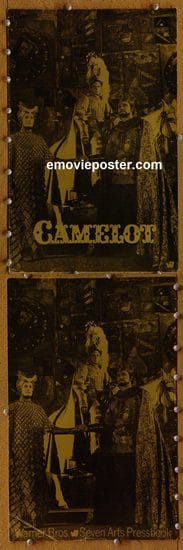 5017 CAMELOT movie pressbook '68 Richard Harris, Redgrave