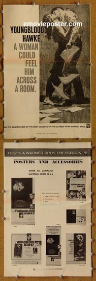 5143 YOUNGBLOOD HAWKE movie pressbook '64 Franciscus, Pleshette