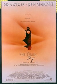 4936 SHELTERING SKY DS one-sheet movie poster '90 Bernardo Bertolucci