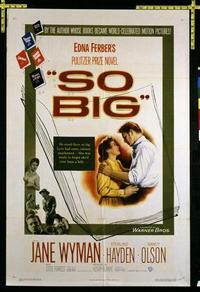 1898 SO BIG one-sheet movie poster '53 Jane Wyman, Sterling Hayden
