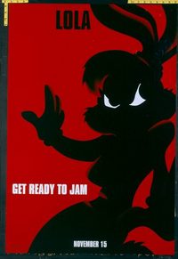 4947 SPACE JAM DS Lola teaser one-sheet movie poster '96 Michael Jordan