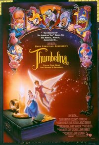 4971 THUMBELINA one-sheet movie poster '94 Don Bluth animation!