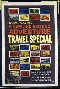 1926 TRAVEL SPECIAL one-sheet movie poster '50s Warner Bros short subject!