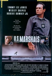 4979 U.S. MARSHALLS DS one-sheet movie poster '98 Tommy Lee Jones