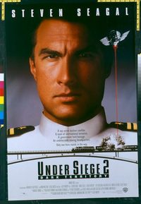 4981 UNDER SIEGE 2 one-sheet movie poster '95 Steven Seagal