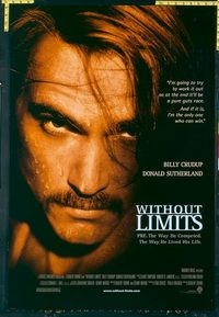 4993 WITHOUT LIMITS DS one-sheet movie poster '98 Billy Crudup, Prefontaine