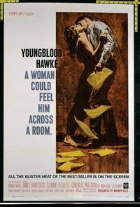1950 YOUNGBLOOD HAWKE one-sheet movie poster '64 James Franciscus