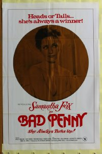 050FF BAD PENNY one-sheet movie poster '78 Samantha Fox