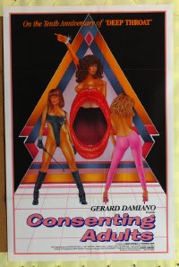 091TF CONSENTING ADULTS one-sheet '82 Gerard Damiano