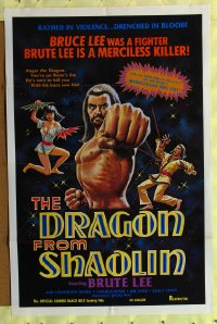 5y002 78 TRI-FOLDED ONE-SHEETS FROM THE 1970s-1980s w/ Hussy, Dragon From Shaolin, & more!