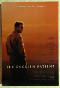 128UF ENGLISH PATIENT DS 1sh96 Ralph Fiennes, Minghella