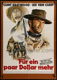 2498FF FOR A FEW DOLLARS MORE German R78 Sergio Leone, Casaro art of Clint Eastwood & Klaus Kinski!