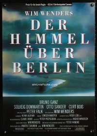 0834UF WINGS OF DESIRE German '87 Wim Wenders romantic fantasy, cool art by Sickerts!