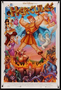 0949UF HERCULES DS 1sh '97 Walt Disney Ancient Greece fantasy cartoon!