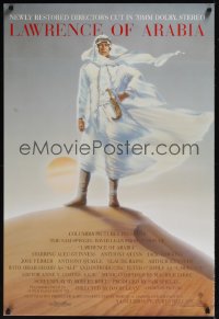 0250UF LAWRENCE OF ARABIA 1sh R89 David Lean classic, great different art of Peter O'Toole!
