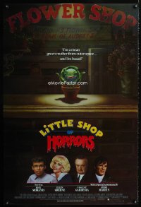 0728UF LITTLE SHOP OF HORRORS int'l advance 1sh '86 mean green muther from outer space & he's bad
