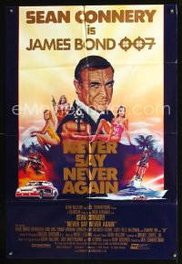 0846FF NEVER SAY NEVER AGAIN Lebanese '83 Obrero art of Sean Connery as James Bond 007!