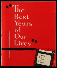 2628 BEST YEARS OF OUR LIVES promo book '46 Dana Andrews, Teresa Wright, William Wyler classic!