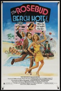 0613UF ROSEBUD BEACH HOTEL 1sh '84 sleazy Christopher Lee!