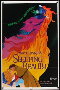 1033FF SLEEPING BEAUTY style A 1sh R79 Walt Disney cartoon fairy tale fantasy classic!