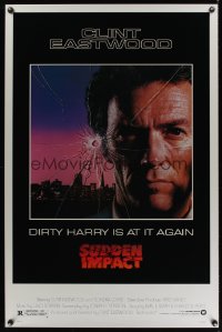 1041UF SUDDEN IMPACT 1sh '83 Clint Eastwood is at it again as Dirty Harry, great image!