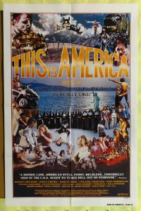 417FF THIS IS AMERICA 2 1sheet '77 wild shock-umentary!