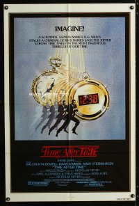 0772FF TIME AFTER TIME int'l 1sh '79 McDowell, cool different watch art by C.W. Taylor!