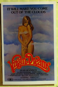 447TF VIRGIN DREAMS one-sheet '77 sexy Jean Jennings!