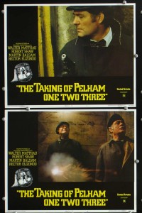 0844 TAKING OF PELHAM ONE TWO THREE 8 LCs '74 Walter Matthau, Robert Shaw, Martin Balsam