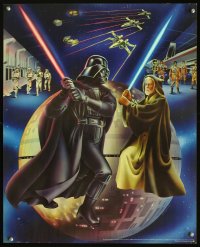 1126UF STAR WARS 3 19x23 special posters '78 George Lucas classic epic, cool art by Ken Goldammer!