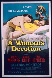 WOMAN'S DEVOTION 1sh '56