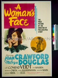 WOMAN'S FACE 1sh '41