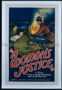 WOMAN'S JUSTICE 1sh '31
