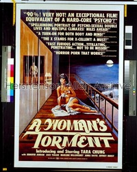 WOMAN'S TORMENT 1sh '77