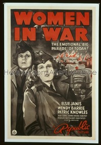 WOMEN IN WAR 1sh '40