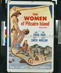 WOMEN OF PITCAIRN ISLAND 1sh '57