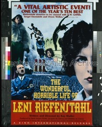 WONDERFUL, HORRIBLE LIFE OF LENI RIEFENSTAHL 1sh '93