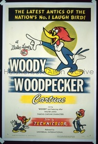 WOODY WOODPECKER ('50) 1sh '50