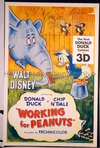 WORKING FOR PEANUTS 1sh '53