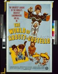 WORLD OF ABBOTT & COSTELLO 1sh '65