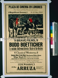 9 BRAVE FILMS OF BUDD BOETTICHER English double crown '69