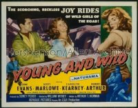 YOUNG & WILD ('58) 1/2sh '58