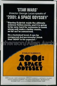 2001: A SPACE ODYSSEY 1sh R78