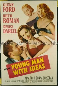 YOUNG MAN WITH IDEAS 1sh '52
