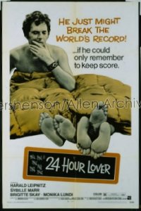 24 HOUR LOVER 1sh '68