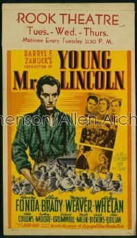 YOUNG MR. LINCOLN WC '39