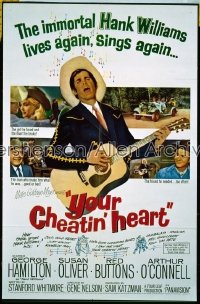 YOUR CHEATIN' HEART ('64) 1sh '64