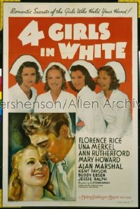 4 GIRLS IN WHITE 1sh '39