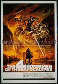 4 HORSEMEN OF THE APOCALYPSE ('61) style A 1sh '61